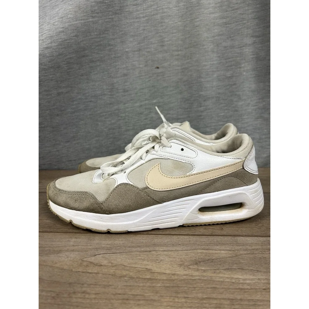 Nike Air Max SC White Sanddrift Khaki Men's 8.5 Sneakers HM6136-100